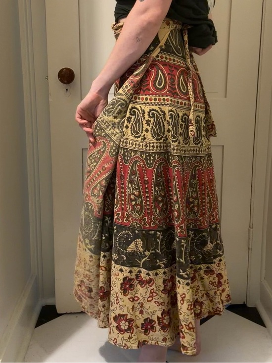 Advance Apparels Dresses & Skirts - Advance Apparels 100% Cotton Convertible Wrap Skirt/Dress